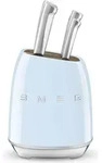 Smeg Messerblock KBSF02PB, Hellblau - Silber