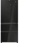 Haier HFR3718ENGB, 402 l, SN-T, 6 kg/24h, E, Fresh Zone Fach, Schwarz - Schwarz