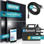 SUNNIVA&reg; 850W Balkonkraftwerk komplett Steckdose - TSUN 800W Micro...
