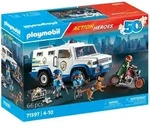71597 Action Heroes Geldtransporter , Konstruktionsspielzeug - Transparent