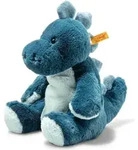 Steiff Spott Stegosaurus 28 cm petrol/eisblau sitzend 087868
