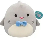 Squishmallows 19 cm (7,5") - Serie 18 - Gordon der Hai mit Schleife