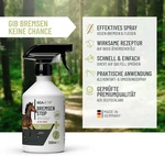 REAVET Bremsen Stop Fliegenspray Pferde 500ml mit pflegender AloeVera,...