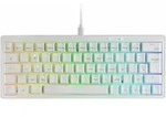 Gaming Tastatur Mars Gaming MKMINIPROWYES Wei&szlig; Qwerty US - Wei&szlig;
