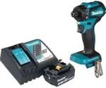 Makita DDF 083 RF1 Akku Bohrschrauber 18 V 40 Nm 1/4'' Brushless + 1x Akku 3,0...