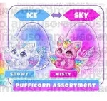 Hatchimals Alive Mystery Ei Pufficorn - Rosa/Wei&szlig;