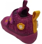 Affenzahn Knit Happy "Vogel" Klettschuh Lila - 21