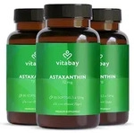 Vitabay Astaxanthin 12 mg &ndash; 270 vegane Softgel-Kapseln &ndash; aus Haematococcus