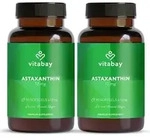 Vitabay Astaxanthin 12 mg &ndash; 180 vegane Softgel-Kapseln &ndash; aus Haematococcus