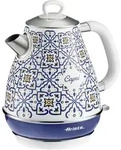 Ariete 2869/0C, 1,7 l, 2200 W, Wei&szlig;, Hellblau, Edelstahl, Wasserstandsanzeige,