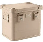 ALUBOX 31-Liter Alukiste in Beige-Sandfarbe Transportbox - Beige
