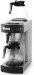 HENDI Kaffeemaschine halbautomat. mit 2 Glaskannen 230V-2275W - Schwarz