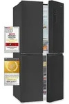 Exquisit Multidoor MD425-150-040C inoxlook-az | No Frost | Nutzinhalt: 421 L 