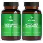 Vitabay Nattokinase 2.000 FU &ndash; 360 vegane Kapseln &ndash; 2er-Pack &ndash; liposomale