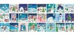 Eurographics Puzzle Adventskalender Weihnachten - Christmas Village Karton