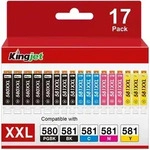 PGI 580 CLI 581 XXL Kompatibel f&uuml;r Canon druckerpatronen 580 581 Multipack XXL f&uuml;r