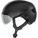 ABUS Stadthelm HUD-Y ACE - stylischer Fahrradhelm mit Visier und magnetischem,