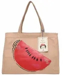Fritzi aus Preu&szlig;en Schultertasche Easy 01 Canvas Shopper Melon senfgelb - Beige