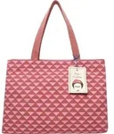 Fritzi aus Preu&szlig;en Schultertasche Easy 01 Canvas Shopper Geo hellrot - Rot