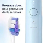 Philips 6100 HX7406/02 Wiederaufladbare Schallzahnb&uuml;rste - Hellblau