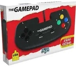Retro Games THEGAMEPAD Ergonomisches schwarzes USB Gamepad f&uuml;r PC THEC64 Mini A500