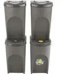 Abfallbeh&auml;lter Prosperplast SORTIBOX 4 x 35 l grau - Grau