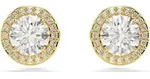 Swarovski Ohrstecker Damen Una Angelic Rundschliff Gold 5686637 - Gelb