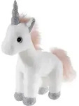 Heunec EINHORN stehend mit Glitzer Gr&ouml;&szlig;e 28 cm - Wei&szlig;