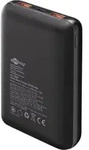 Powerbank Kompakt 20.000 mAh (schwarz, 20 Ah, 1x USB-A, 1x USB-C, Power Delivery,