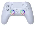 SUBSONIC &ndash; Wireless-Controller f&uuml;r PS4 - RGB LED - Wei&szlig; - Wei&szlig;