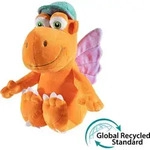 Heunec Drache Kokosnuss GRS Pl&uuml;schtier 18cm - Orange
