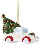 Villeroy & Boch Christmas Classics Ornament Pick-Up 8,5cm - Wei&szlig;