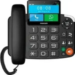 Maxcom SIM desk phone MM42D SE 4G VOLTE VoWiFi - Schwarz