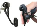 Crane Bell ENe SBR Fahrradklingel neoblack Rennrad Gravelbike Drop Bar Mount -