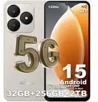 Neo S25 Pro 5G Handy Ohne Vertrag Android 15, 32GB+256GB/TF 2TB, 6.75" 120Hz