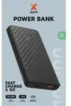 Xtorm 15W FastCharge Go2 Powerbank 20.000 - Holzkohle Schwarz - Schwarz