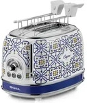 Ariete 0155/0C, 2 Scheibe(n), Wei&szlig;, Hellblau, Metall, 810 W, 220-240 V, 50/60 Hz -