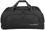 travelite Reisetasche Trolley Kick Off Wheeled Duffle Black schwarz 79cm - Schwarz