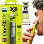 Philips OneBlade 360 QP2834/23 Face + Body, Folienschaber, Anthrazit, Limette,