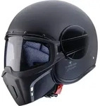 CABERG GHOST X MONO Jethelm L in schwarz - Schwarz
