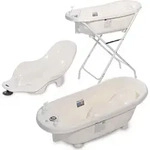 Lorelli Babybadewannen-Set Babybadewanne 88 cm Badesitz Badewannenst&auml;nder...