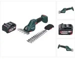 Metabo SGS 18 LTX Q Akku Gras und Strauchschere 18 V + 1x Akku 4,0 Ah - ohne