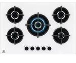 Electrolux EGG75372W, Wei&szlig;, Integriert, 75 cm, Gaskochfeld, Glas, 5 Zone(n) - Wei&szlig;