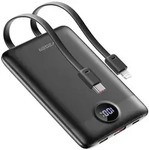 VEGER C11, 10000 mAh, Lithium Polymer (LiPo), Adaptive Fast Charging, Power Delivery,