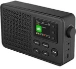 Denver DAB-57, Tragbar, DAB+, FM, 10 W, 4,5 cm (1.77"), 3,5 mm, USB Typ-C - Schwarz