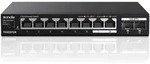 Tenda TEM2010X Netzwerk-Switch 2.5G Ethernet (100/1000/2500) Desktop Schwarz -