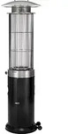tepro Feuerstelle Terrassenfeuer Ventura, schwarz/silber (52,8 x 52,8 x 166 cm)
