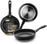 Ibili Fusion 450028 Bratpfanne, 28 cm max. Durchmesser, Aluminium,