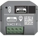 Busch-Jaeger Schaltaktor, 62811U-WL, 1-fach, Wireless, f&uuml;r Beleuchtung, Unterputz, 1