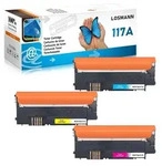 LOSMANN 117A Toner Set Kompatibel f&uuml;r HP 117A Toner mit Chip f&uuml;r HP Color Laser